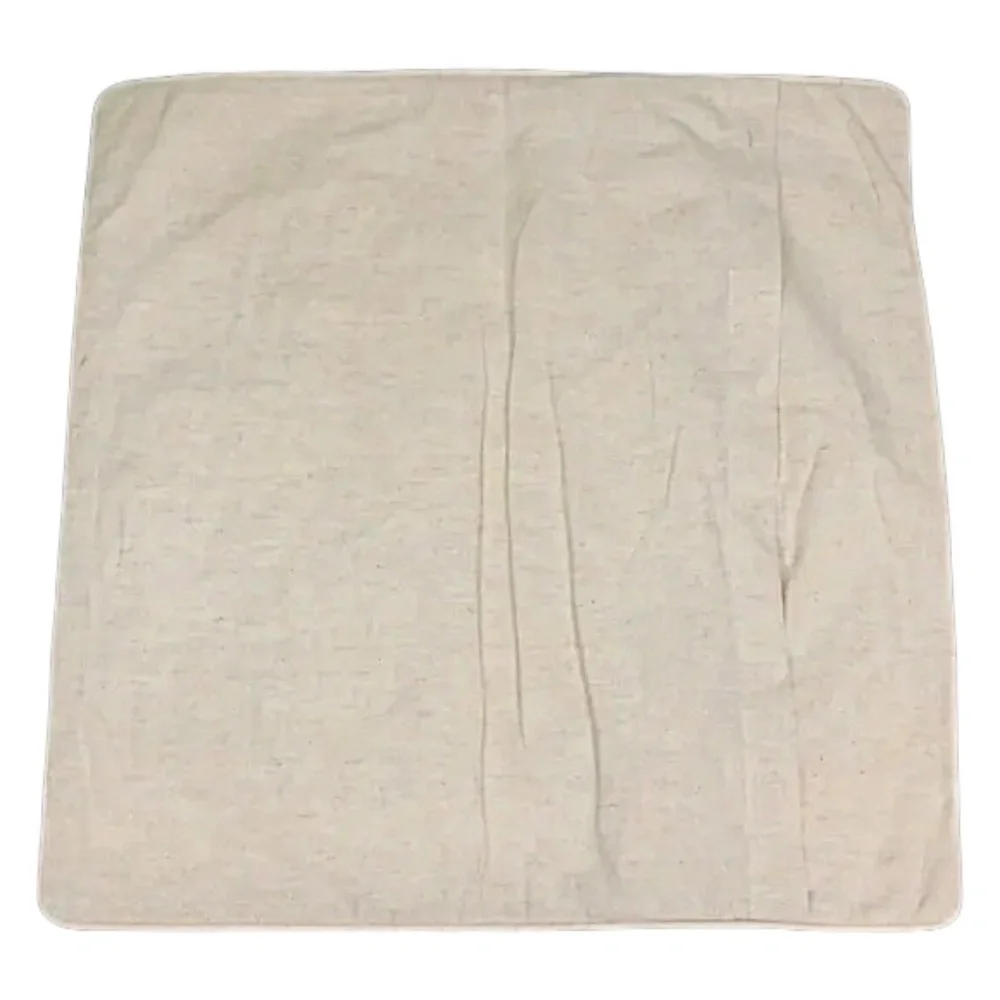 ✨ Ivory Beaded Snowflake Pillow Cover 20x20 –‎ Holiday Winter Decor